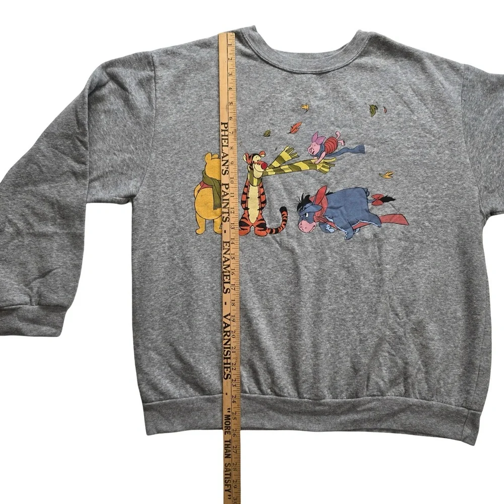 Disney Winnie the Pooh Graphic Sweatshirt Heather Gray Kids‎ XL 16-18